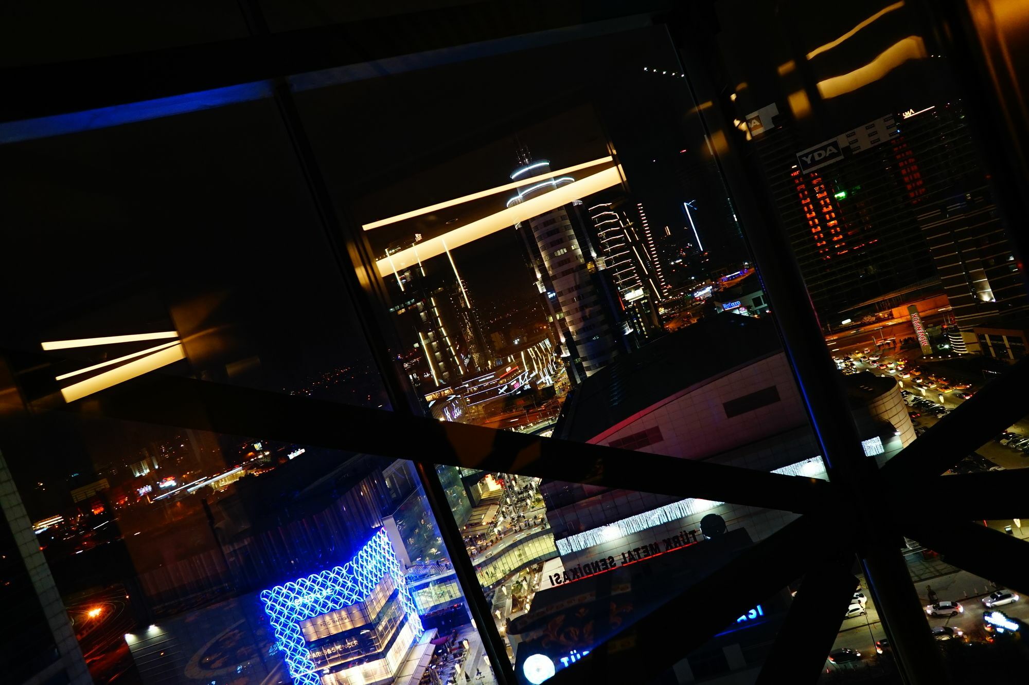 อนาโดลู โฮเต็ล ดาวน์ทาวน์ อังการา Hotel ภายนอก รูปภาพ View from the observation deck