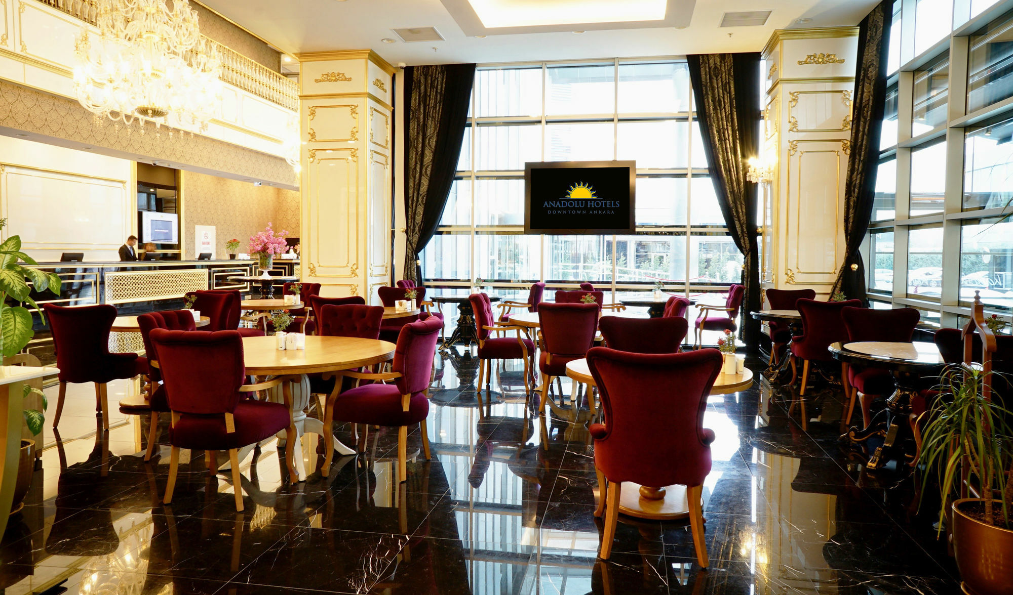 อนาโดลู โฮเต็ล ดาวน์ทาวน์ อังการา Hotel ภายนอก รูปภาพ Lobby