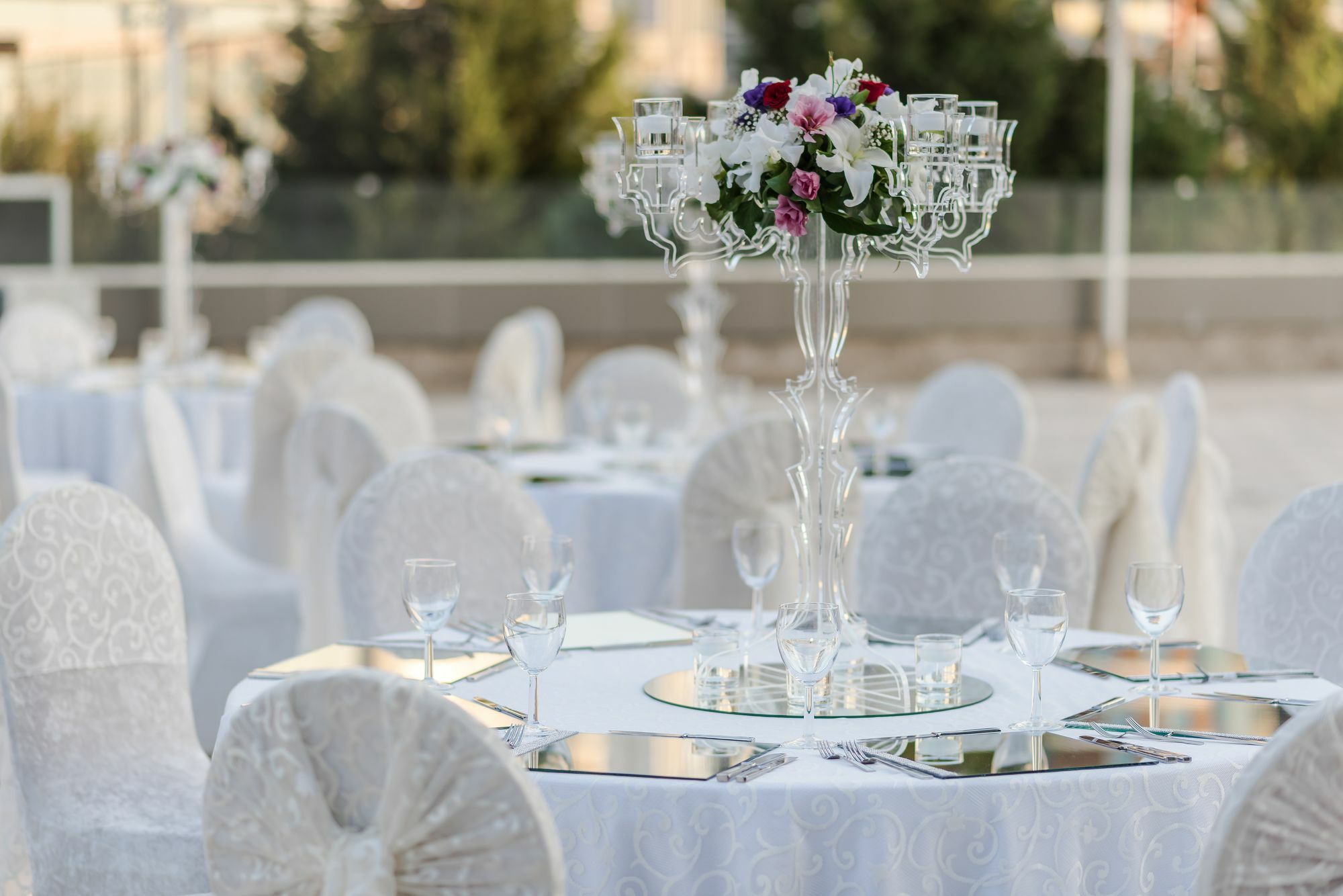 อนาโดลู โฮเต็ล ดาวน์ทาวน์ อังการา Hotel ภายนอก รูปภาพ A table set for a wedding reception